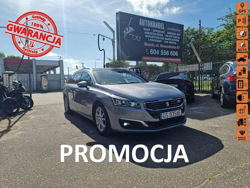 Szary Używany 2015 Peugeot 508 Kombi | 24 990 zł (Uczciwa cena) - Obraz 1/4