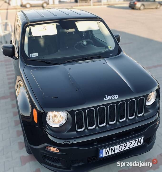 Używany Jeep Renegade Sport 110 KM (80 kW) 2016 Czarny SUV