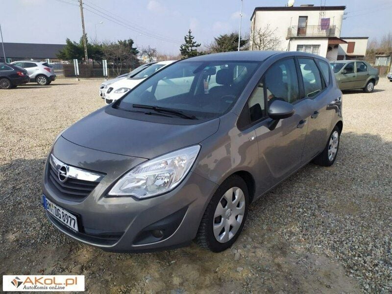 Szary Używany 2011 Opel Meriva Minivan | 22 900 zł (Uczciwa cena) - Obraz 1/4