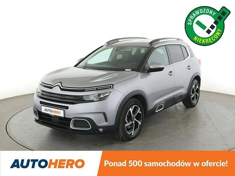 Szary Używany 2019 Citroën C5 Aircross SUV | 61 900 zł (Uczciwa cena) - Obraz 1/3