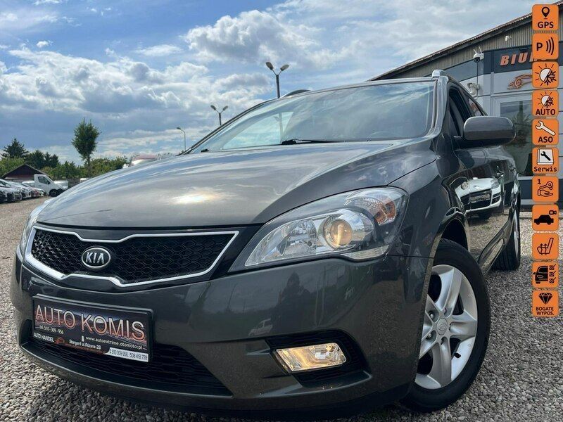 Szary Używany 2012 Kia Ceed 2 Kombi | 16 500 zł (Super Cena) - Obraz 1/4