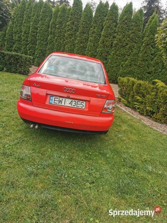 Używany Audi A4 1998 Czerwony Sedan/Limuzyna
