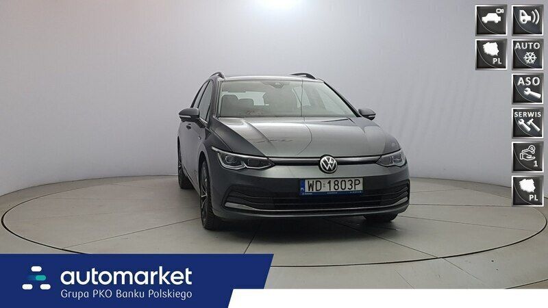 Szary (metalik) Używany 2020 VW Golf VII Kombi | 64 800 zł (Drogi) - Obraz 1/4