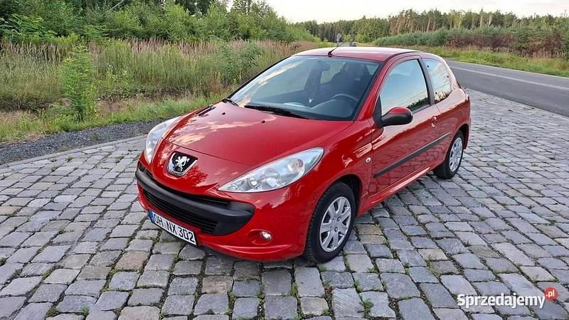 Czerwony Używany 2009 Peugeot 206+ Hatchback | 8200 zł (Drogi) - Obraz 1/4