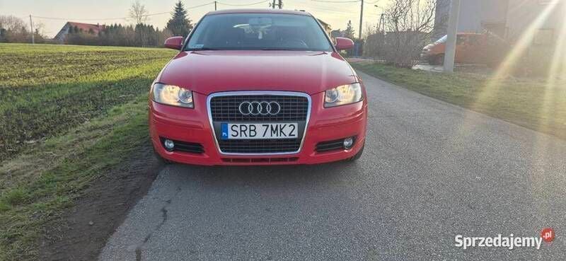 Czerwony Używany 2006 Audi A3 Hatchback | 16 499 zł (Uczciwa cena) - Obraz 1/4