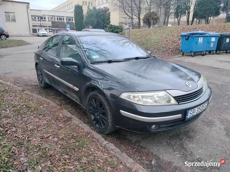 Szary Używany 2002 Renault Laguna II Hatchback | 3500 zł (Uczciwa cena) - Obraz 1/4