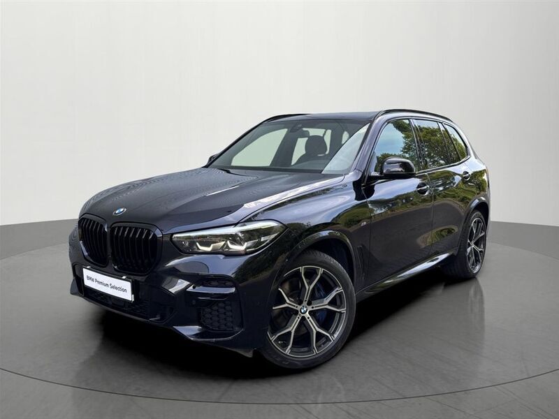 Black sapphire metallic metalizowany Używany 2021 BMW X5 Shadowline SUV | 254 900 zł (Dobra cena) - Obraz 1/3