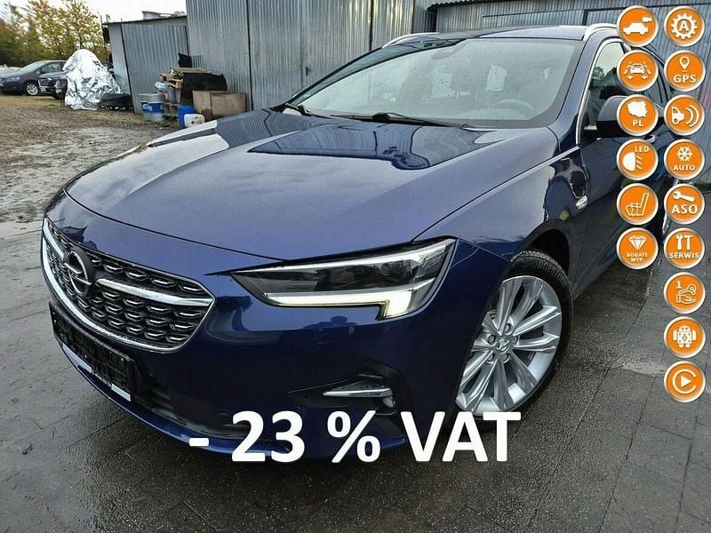 Niebieski Używany 2021 Opel Insignia Elegance Kombi | 65 998 zł (Uczciwa cena) - Obraz 1/4
