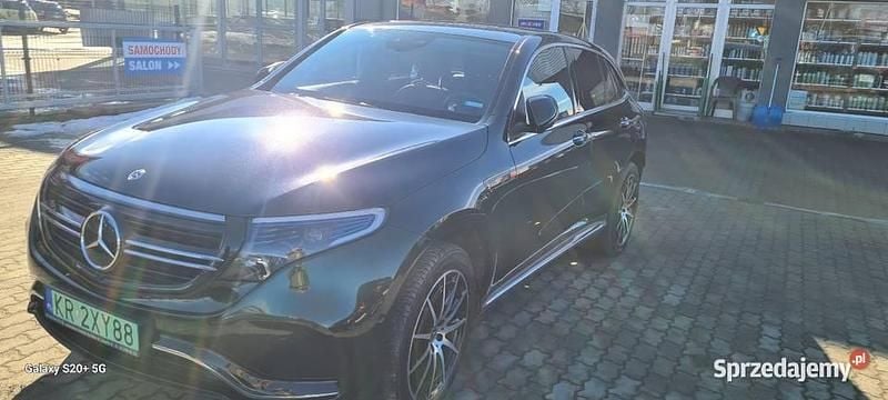 Używany Mercedes EQC400 2021 Szary SUV