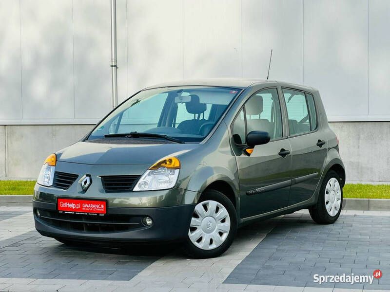 Zielony ciemny (metalik) Używany 2005 Renault Modus Minivan | 8900 zł (Uczciwa cena) - Obraz 1/4