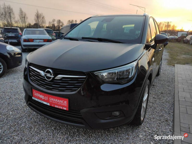 Czarny Używany 2017 Opel Crossland X SUV | 45 600 zł (Uczciwa cena) - Obraz 1/4