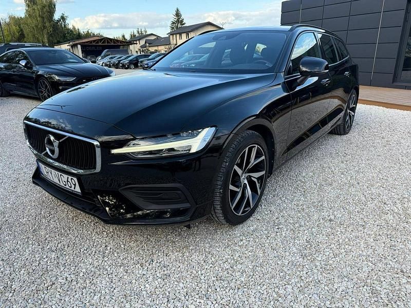Czarny (metalik) Używany 2019 Volvo V60 Kombi | 94 999 zł (Uczciwa cena) - Obraz 1/3