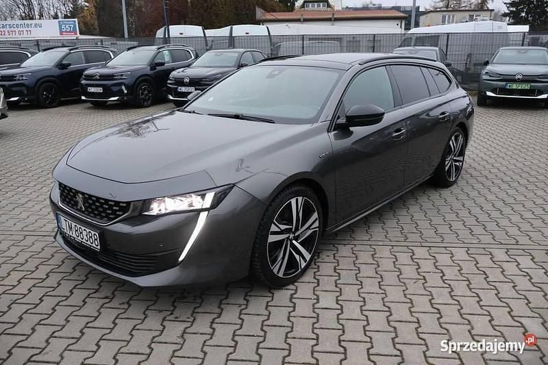 Szary Używany 2019 Peugeot 508 SW GT Kombi | 109 900 zł - Obraz 1/4