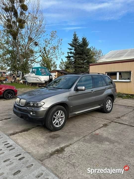 Szary Używany 2004 BMW X5 Sport Line SUV | 16 000 zł (Super Cena) - Obraz 1/4