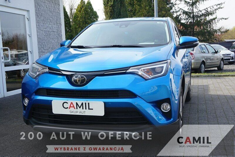 Niebieski Używany 2016 Toyota RAV4 SUV | 69 000 zł - Obraz 1/1