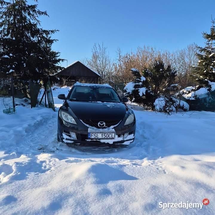 Grafitowy Używany 2008 Mazda 6 Kombi | 6500 zł - Obraz 1/2