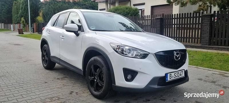 Biały Używany 2014 Mazda CX-5 SUV | 36 900 zł (Super Cena) - Obraz 1/4