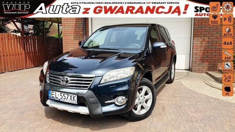 Czarny Używany 2011 Toyota RAV4 SUV | 46 500 zł (Uczciwa cena) - Obraz 1/4