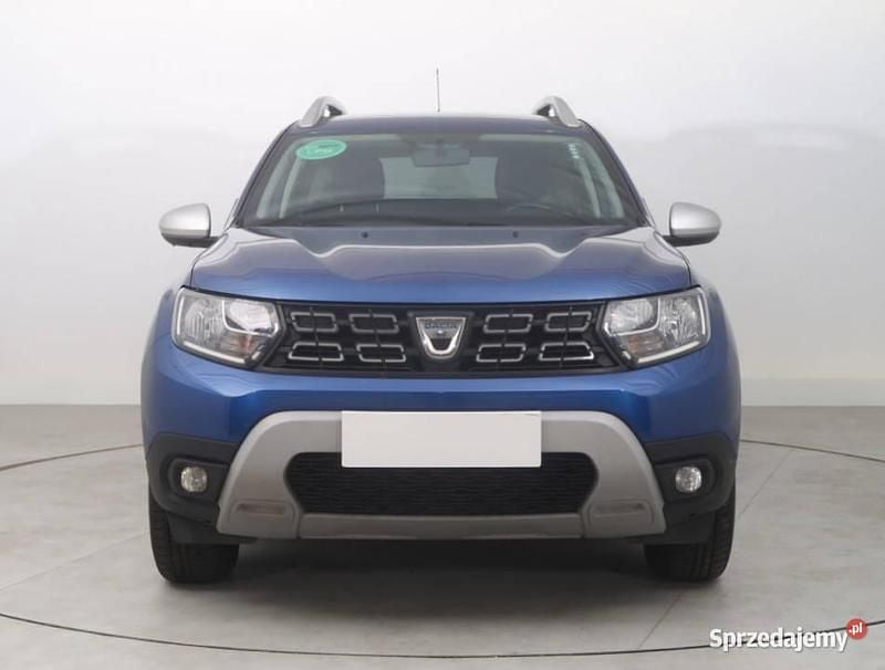 Niebieski Używany 2021 Dacia Duster SUV | 53 499 zł (Uczciwa cena) - Obraz 1/4