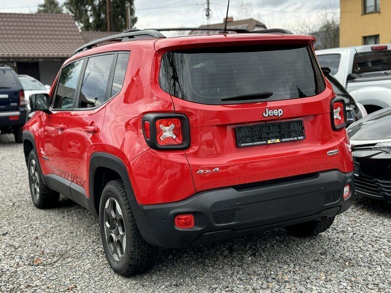 Używany Jeep Renegade 140 KM (102 kW) 2016 Czerwony SUV