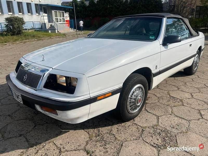 Biały Używany 1988 Chrysler Le Baron Kabriolet | 12 500 zł - Obraz 1/4