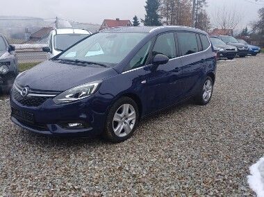 Niebieski Używany 2017 Opel Zafira Minivan | 55 000 zł - Obraz 1/4