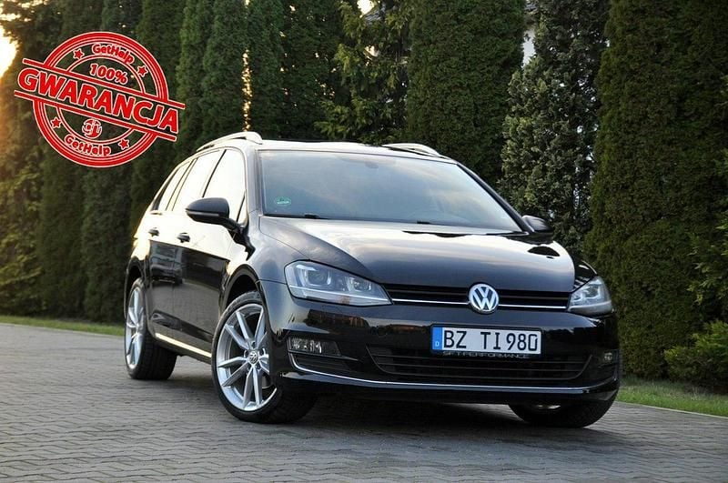 Czarny Używany 2015 VW Golf VII Kombi | 37 900 zł (Uczciwa cena) - Obraz 1/4