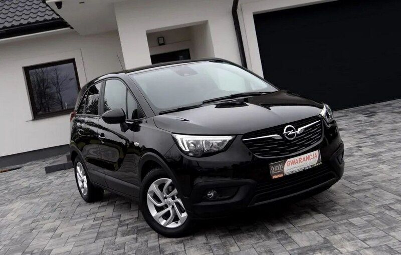 Używany Opel Crossland X 110 KM (80 kW) 2017 Czarny (metalik) SUV