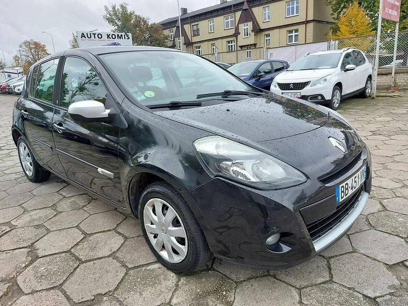 Czarny Używany 2010 Renault Clio II Hatchback | 9600 zł (Uczciwa cena) - Obraz 1/4
