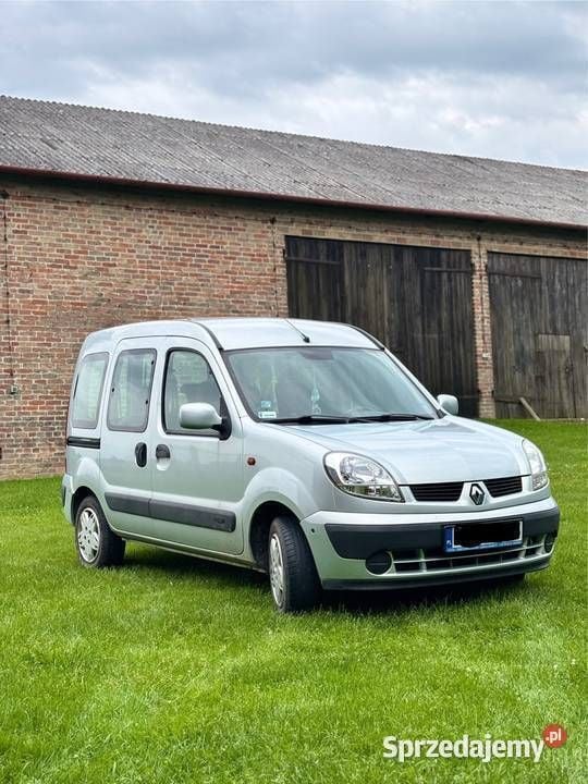 Srebrny Używany 2003 Renault Kangoo Minivan | 15 000 zł - Obraz 1/4