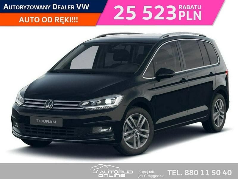 Czarny (metalik) Nowe 2025 VW Touran Minivan | 155 957 zł (Super Cena) - Obraz 1/4