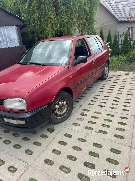 Używany VW Golf 1992 Bordowy Coupe