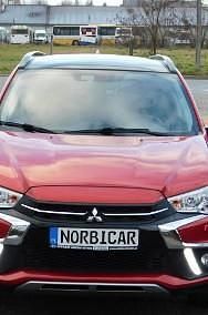 Używany Mitsubishi ASX 117 KM (86 kW) 2018 Bordowy (metalik, perła) SUV