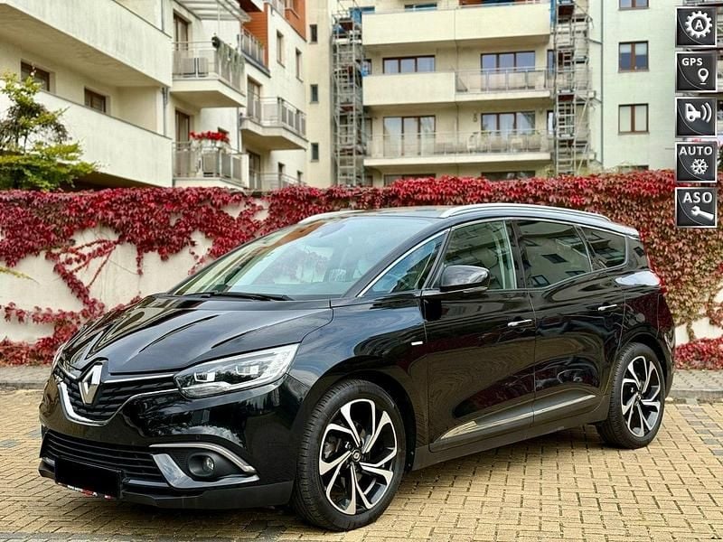 Czarny Używany 2019 Renault Grand Scénic IV Bose Edition Minivan | 63 500 zł (Dobra cena) - Obraz 1/4