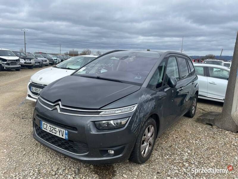 Szary Używany 2013 Citroën C4 Picasso Business Class Minivan | 18 500 zł - Obraz 1/4