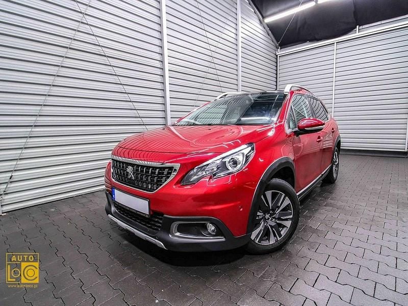 Używany Peugeot 2008 130 KM (95 kW) 2019 Czerwony (metalik) SUV