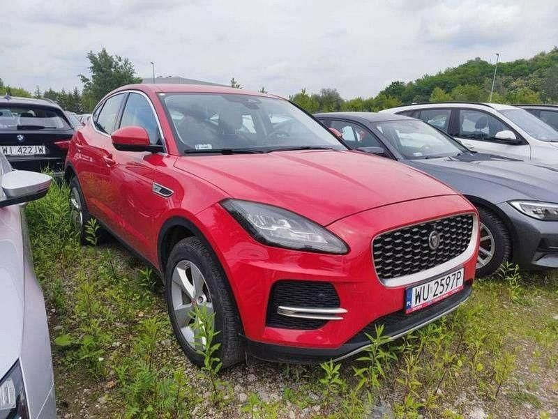 Czerwony Używany 2021 Jaguar E-Pace SUV | 50 000 zł - Obraz 1/4