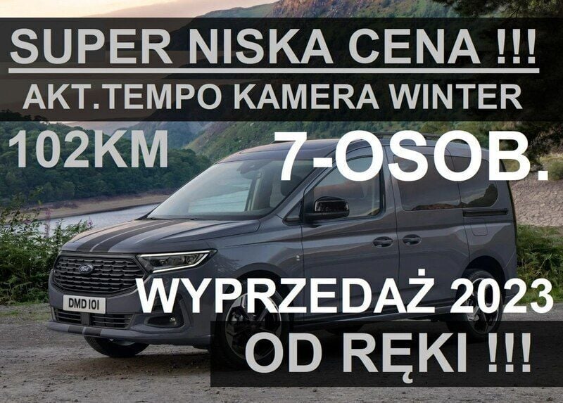 Szary Używany 2023 Ford Tourneo Connect Minivan | 141 450 zł (Drogi) - Obraz 1/4