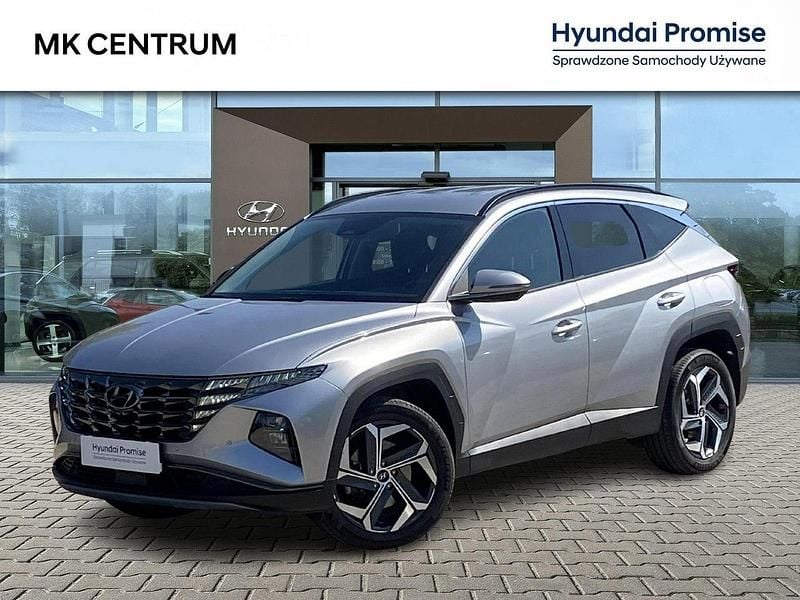 Srebrny (metalik) Używany 2024 Hyundai Tucson SUV | 139 900 zł (Dość drogi) - Obraz 1/4