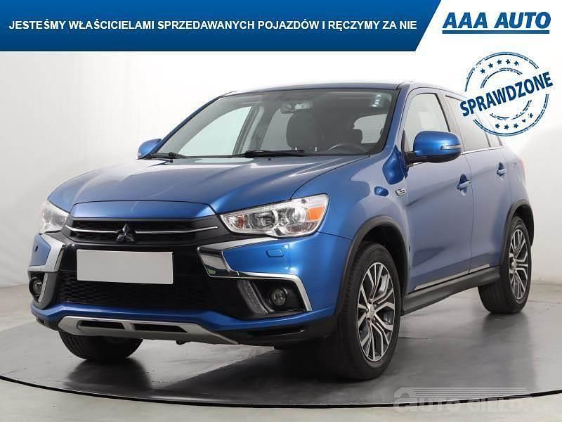 Używany Mitsubishi ASX 117 KM (86 kW) 2018 Błękitny SUV