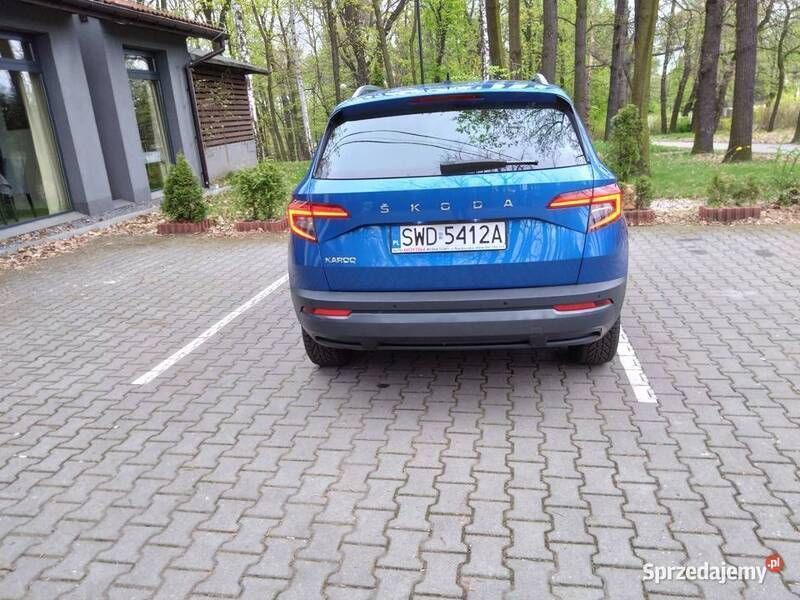 Niebieski Używany 2019 Skoda Karoq SUV | 82 700 zł (Uczciwa cena) - Obraz 1/4