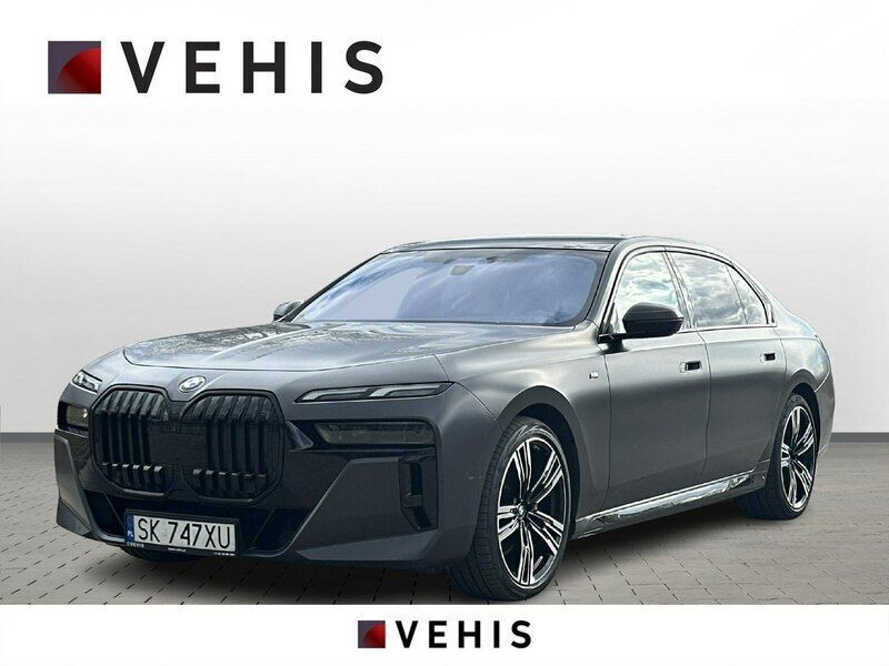 Czarny (metalik) Używany 2023 BMW 740 Sedan/Limuzyna | 498 900 zł - Obraz 1/4
