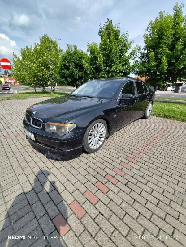 Zielony Używany 2002 BMW 745 Sedan/Limuzyna | 14 999 zł - Obraz 1/4