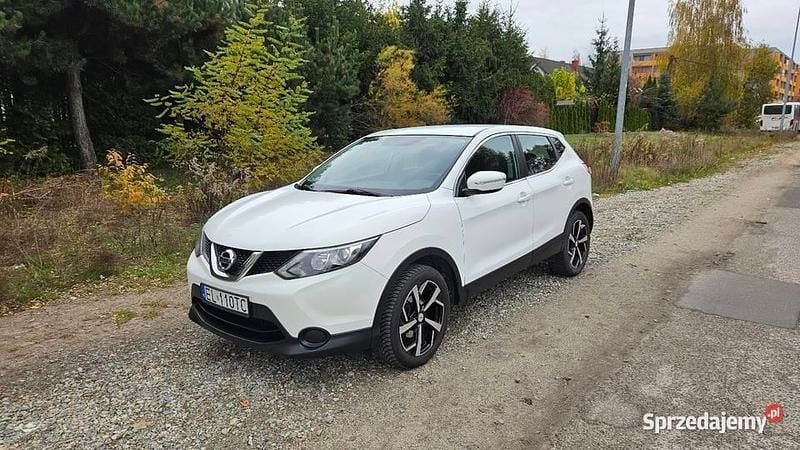 Biały Używany 2014 Nissan Qashqai SUV | 39 900 zł (Uczciwa cena) - Obraz 1/4