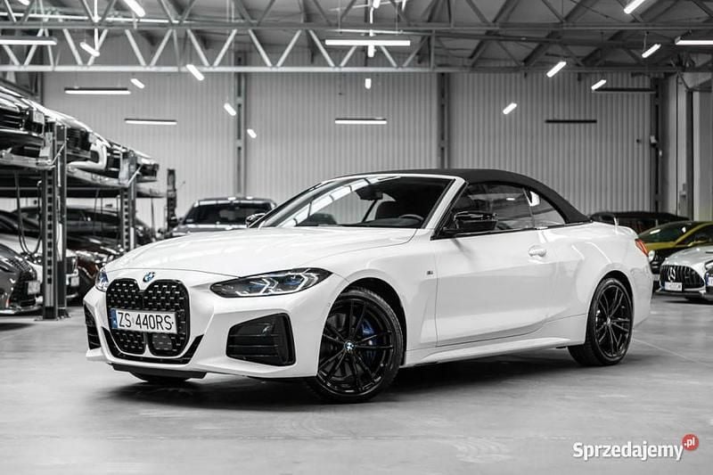 Biały Używany 2022 BMW 440 Shadowline Kabriolet | 282 000 zł - Obraz 1/4