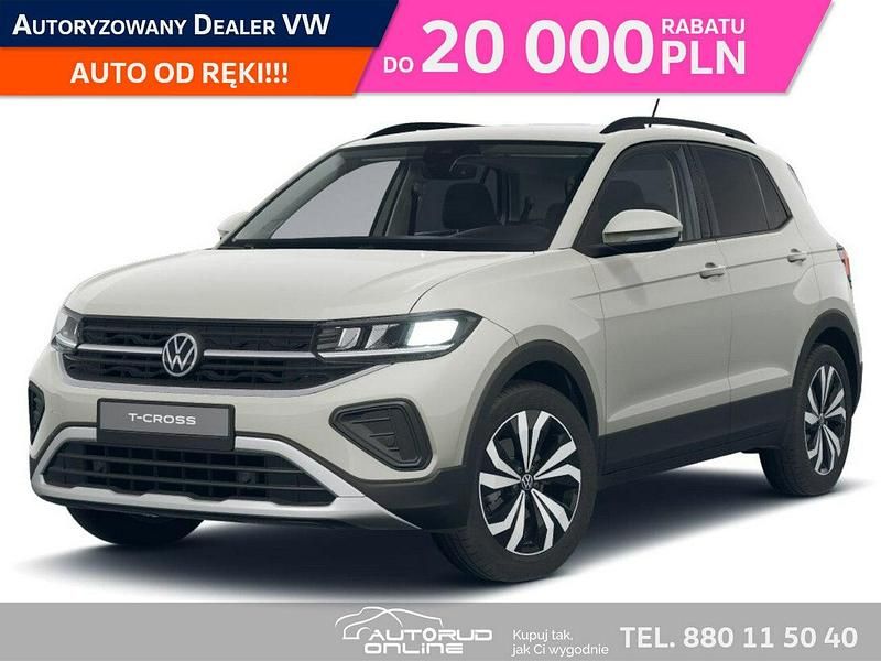 Szary Nowe 2025 VW T-Cross SUV | 97 180 zł - Obraz 1/4
