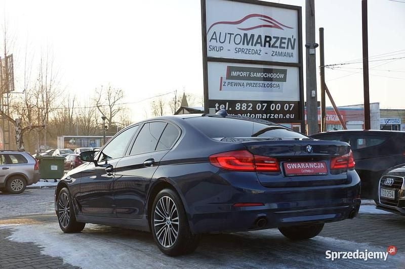 Używany BMW 520 2017 Granatowy Sedan/Limuzyna