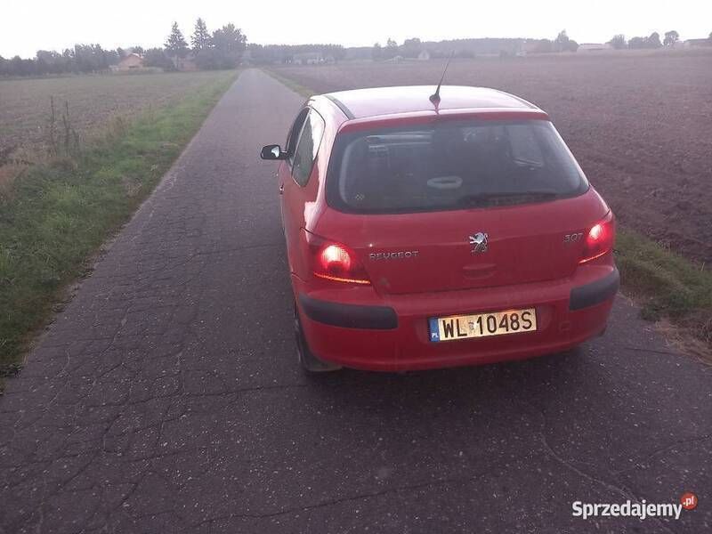 Czarny Używany 2002 Peugeot 307 | 4700 zł (Uczciwa cena) - Obraz 1/4