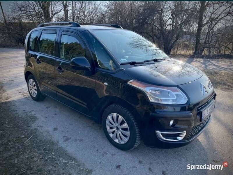 Czarny Używany 2009 Citroën C3 Picasso Minivan | 11 600 zł (Dobra cena) - Obraz 1/4
