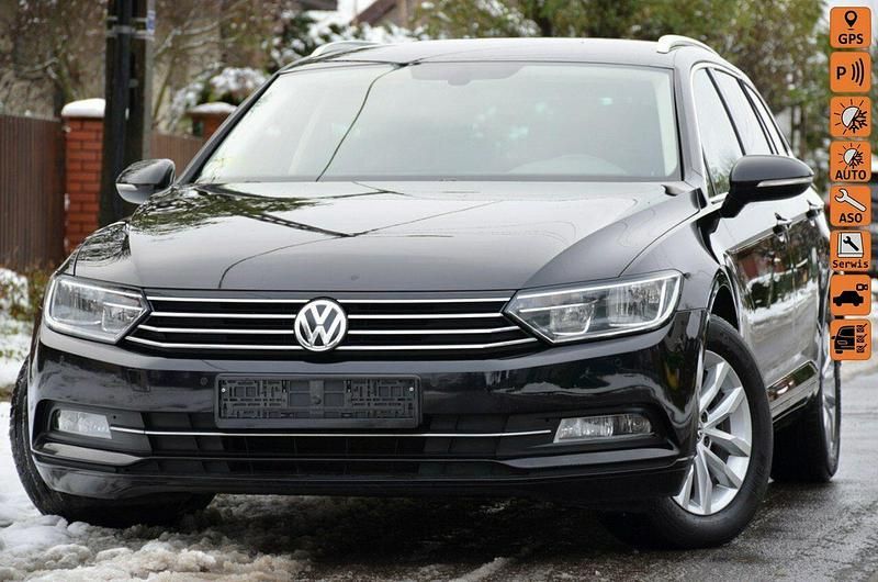 Czarny Używany 2016 VW Passat Kombi | 39 900 zł (Uczciwa cena) - Obraz 1/4